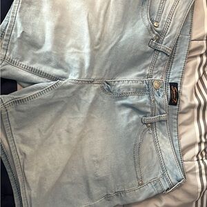 Seven7 Light Wash Denim Shorts